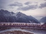 Curva panoramica con vista sul Lago di Poschiavo