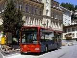 Bus Linea 3 in Plazza da Scoula