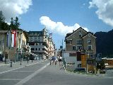 Strada del centro di Pontresina al Rondo