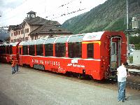 Carrozza panoramica Bernina Express