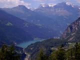 Panorama dalla strada Viano-San Romerio